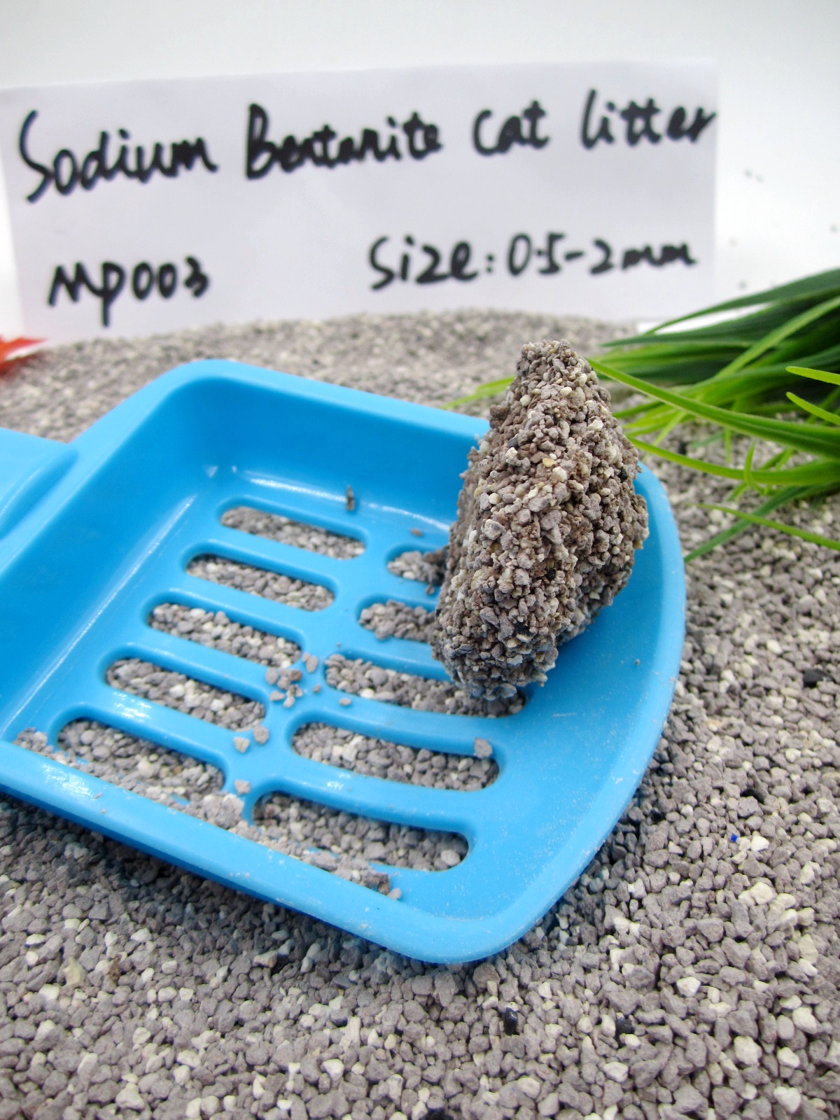 Sodium Bentonite Clay Kitty Litter Manufacturer GP003, China Sodium